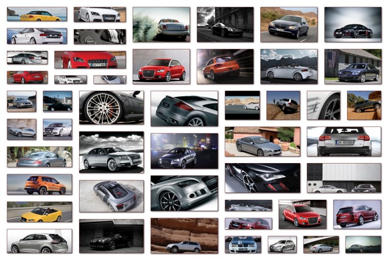 Автомобильный коллаж