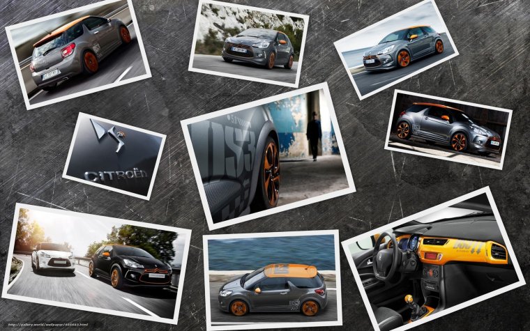 Автомобильный фотоколлаж