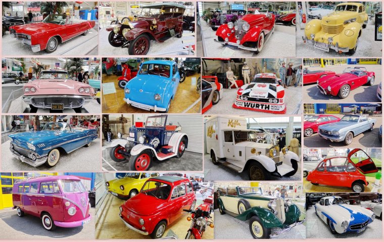 Транспортные средства коллаж