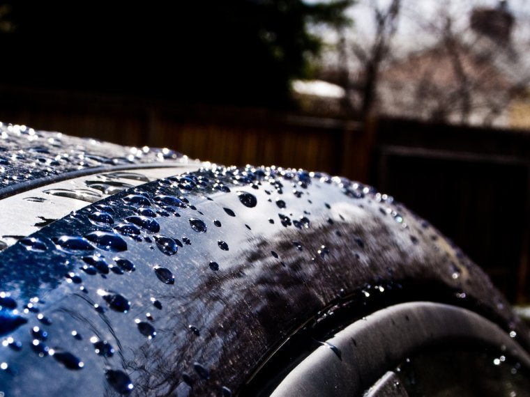 Капли на машине