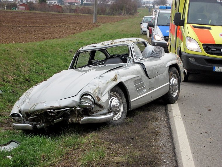 300sl crash