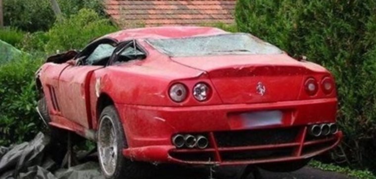 Заброшенные машины суперкары