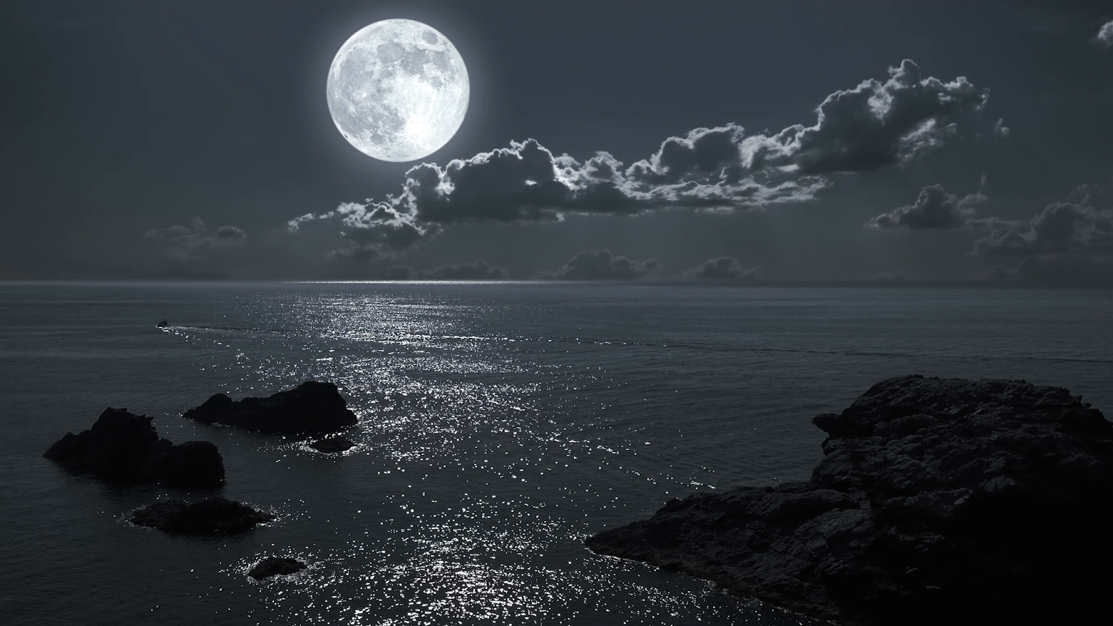 Ночное море. Ночь в море. Лунная ночь. Луна над морем. Ночь у берега читать 1