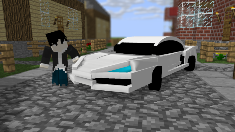 Крутые машины в МАЙНКРАФТЕ