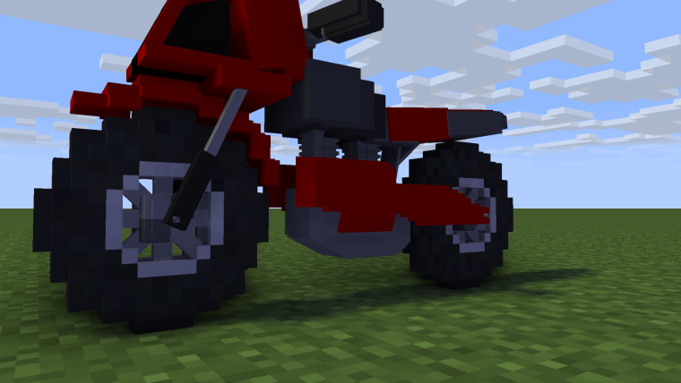 Риг мотоцикла для mine imator