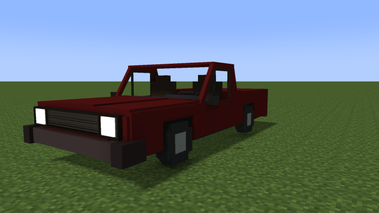 Грузовик в МАЙНКРАФТЕ