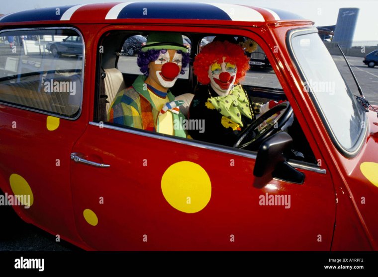 Машинка клоунов