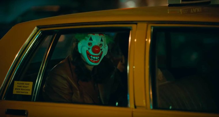 Джокер кадры из фильма 2019 в маске