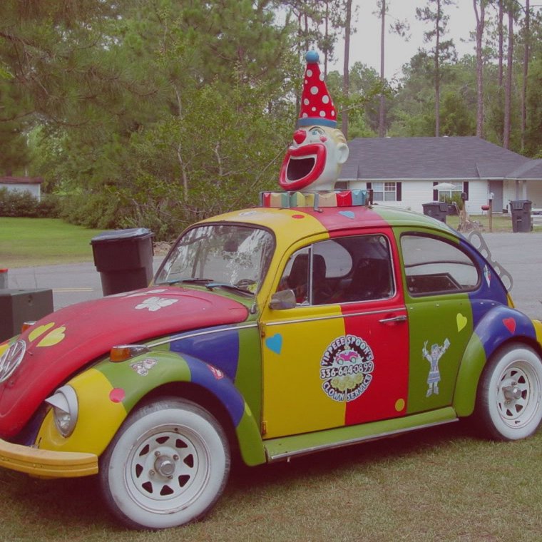 Клоунская машинка