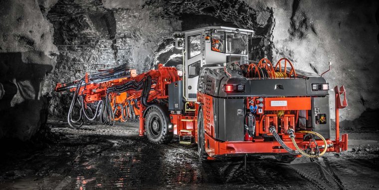 Подземная самоходная машина атлас Копко