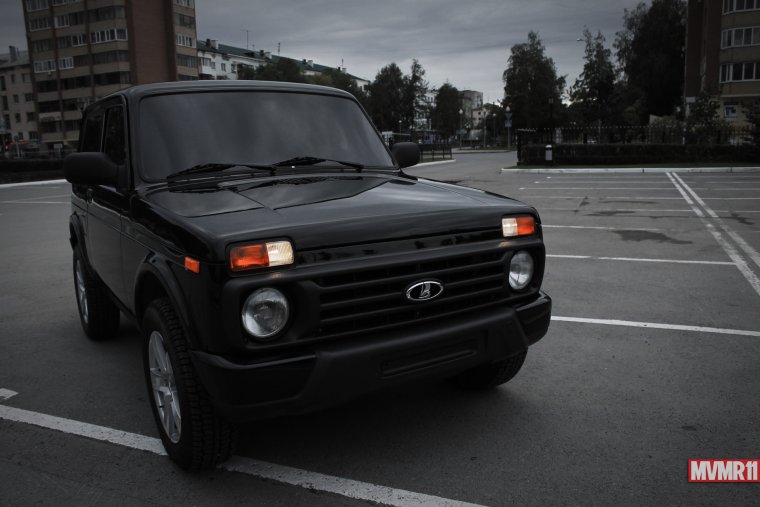 Нива Урбан 2020 в тюнинге задний выхлоп