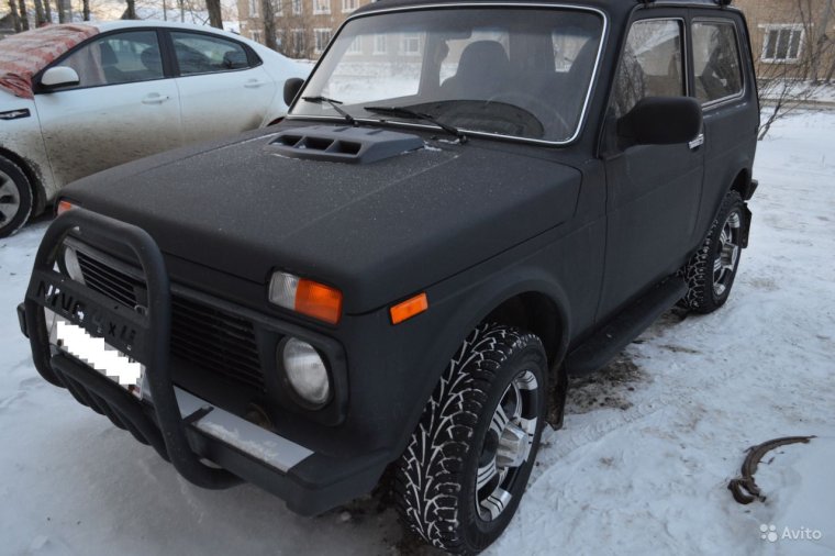 Нива 2131 матовый Раптор