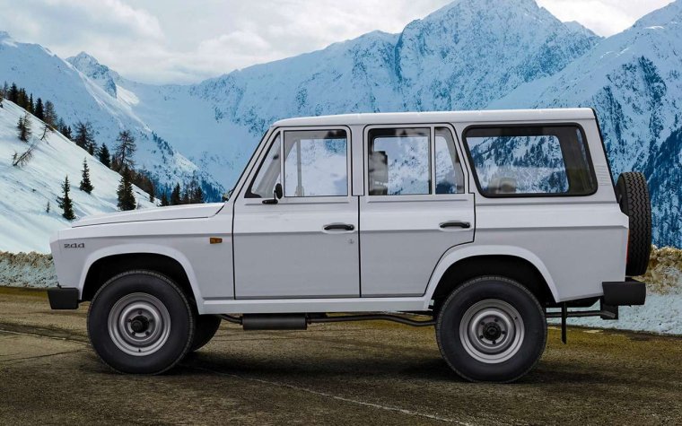 Aro m461 и ГАЗ-69