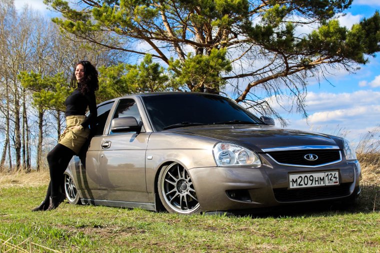 Лада Приора хэтчбек крутая