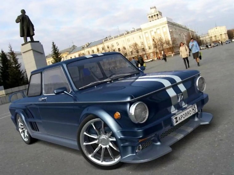 Машина тюнинговый Запорожец