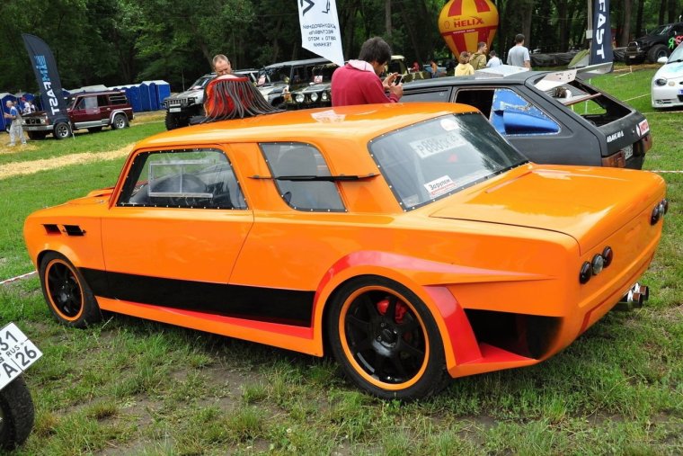 Тюнингованные отечественные машины