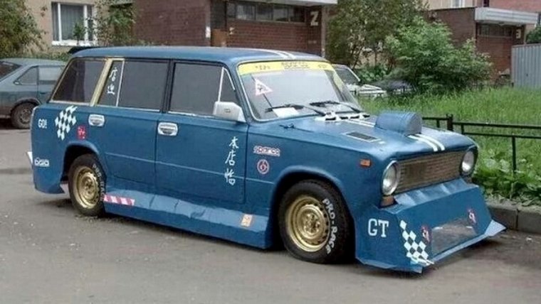 ВАЗ 2102 тюнинг колхоз