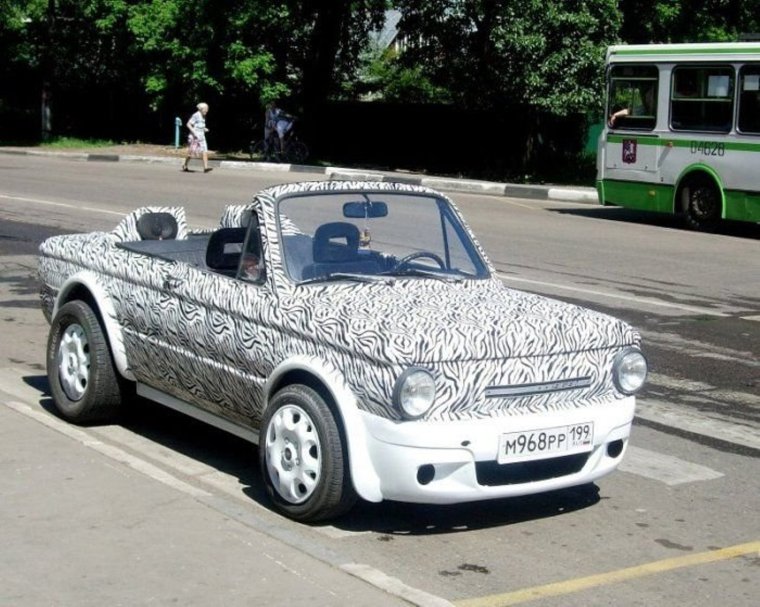 Необычные русские машины