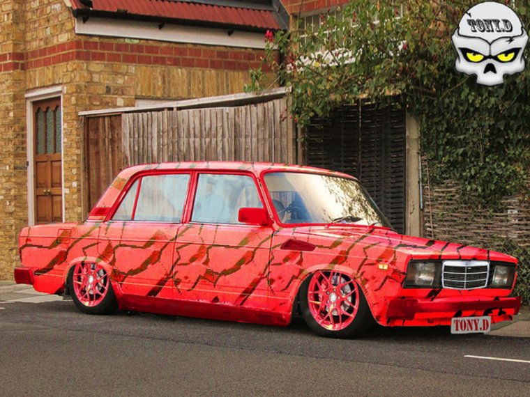 Тюнингованные машины ВАЗ