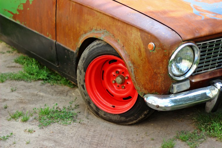 Москвич 2102 на разварках