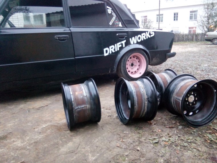 ВАЗ 2107 разварки r14