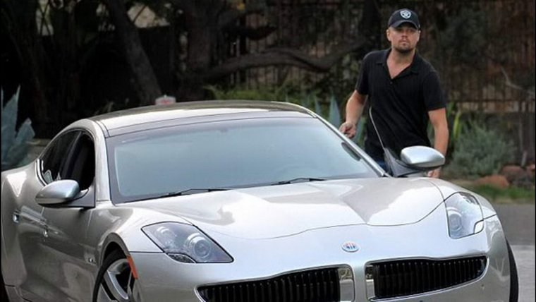 Fisker Karma Леонардо ди Каприо