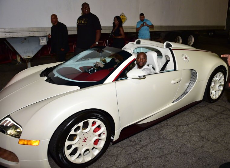 Bugatti Veyron Флойда Мейвезера