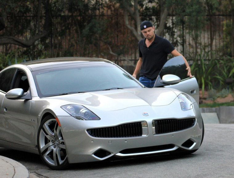 Fisker Karma Леонардо ди Каприо