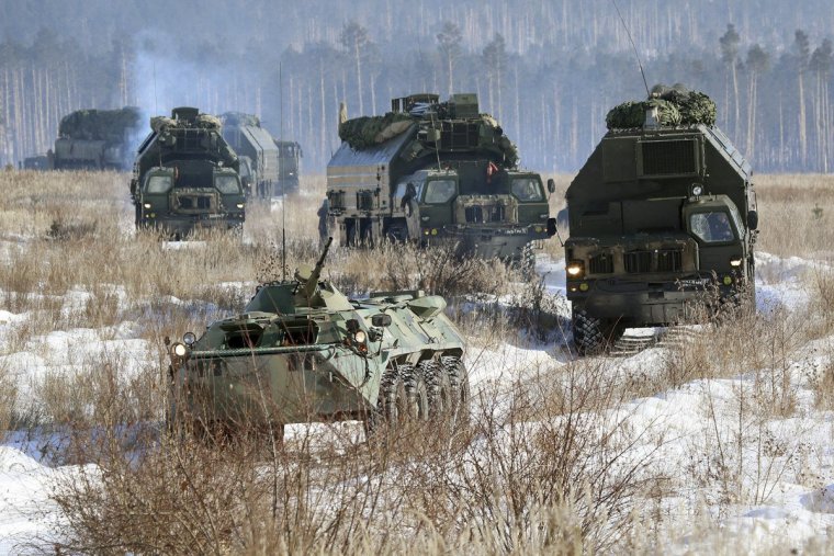 Военная колонна РВСН