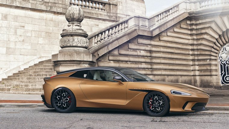 Aston Martin Vanquish Zagato shooting Brake Феррари gtc4lusso