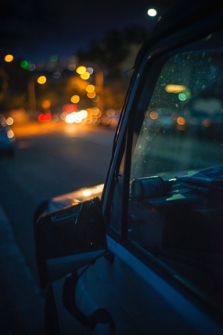 Красивый вид из машины