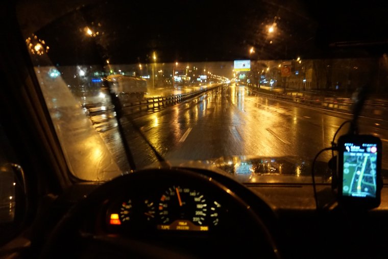 Гелик вид из салона