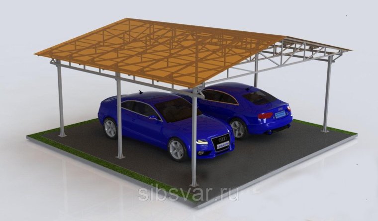 Навес для автомашины