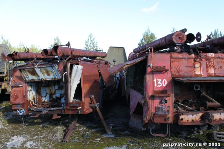 Пожарный ЗИЛ 131 Припять