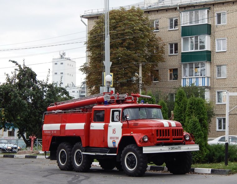 Техника Чернобыля пожарные машины