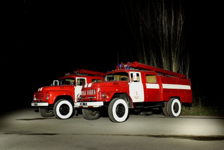 ЗИЛ 131 пожарный ЧАЭС