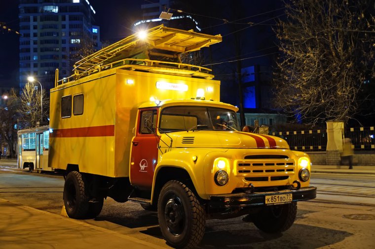 ЗИЛ 130 ночной дозор