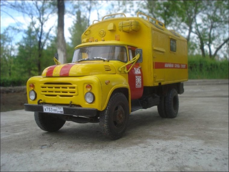 ЗИЛ 130 аварийная служба Горсвет