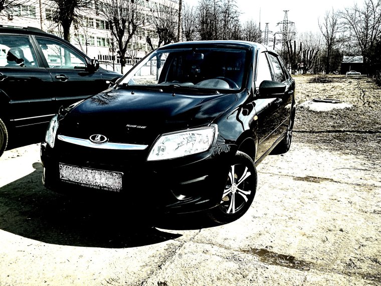 Лада Гранта черная Жемчужина