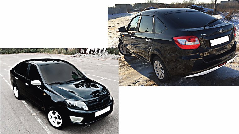 Lada Granta Liftback черная