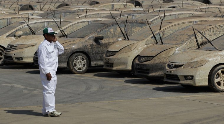 Завод Honda потоп