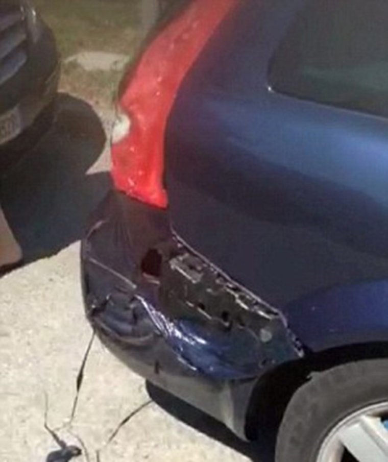 Расплавленные машины от жары