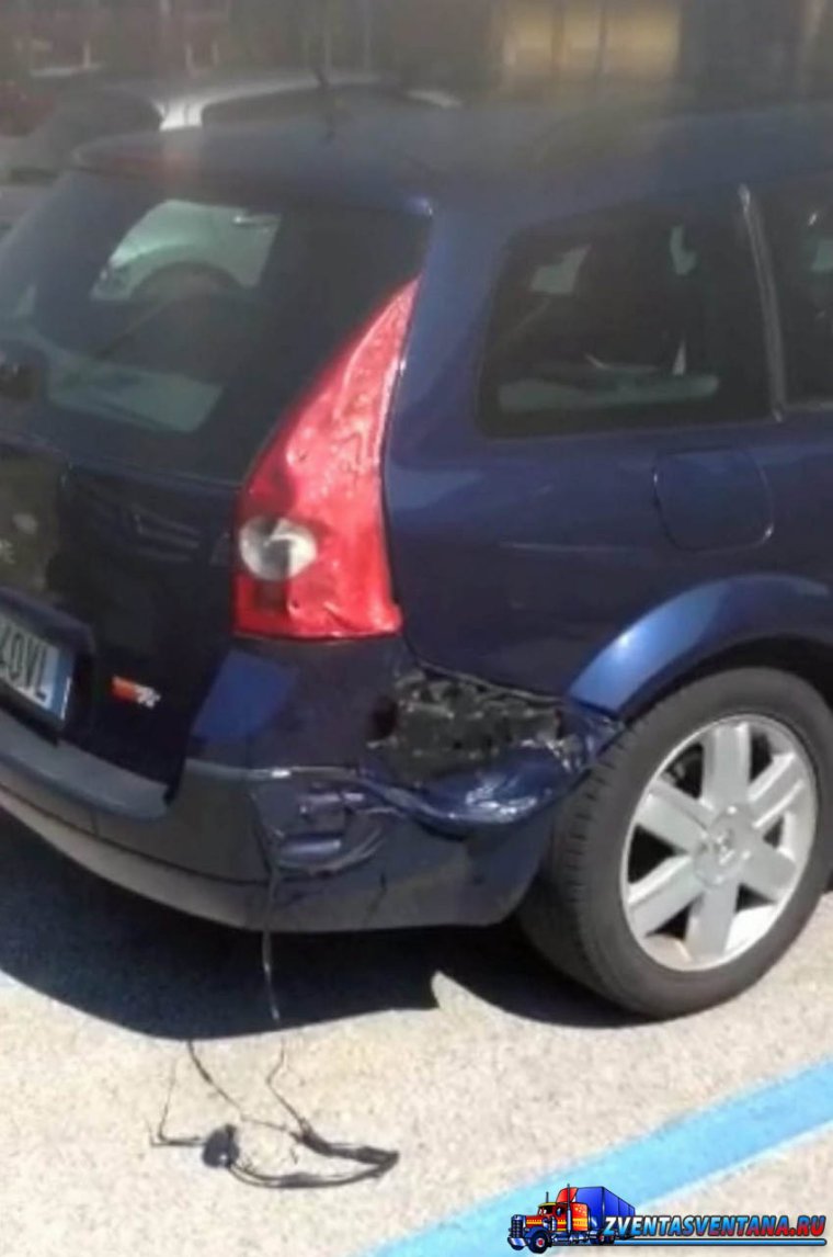 Машина расплавилась