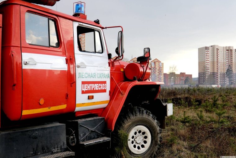 Лесная охрана машина пожарка