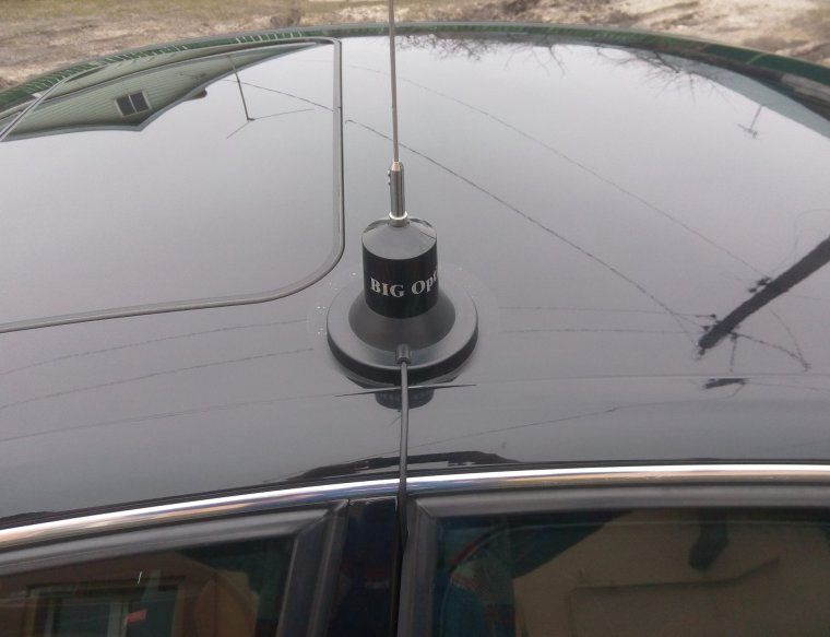 Си би антенна на магните Ларгус