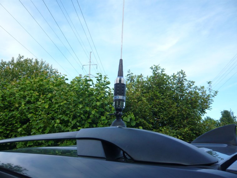 Антенна ведро на крышу автомобиля
