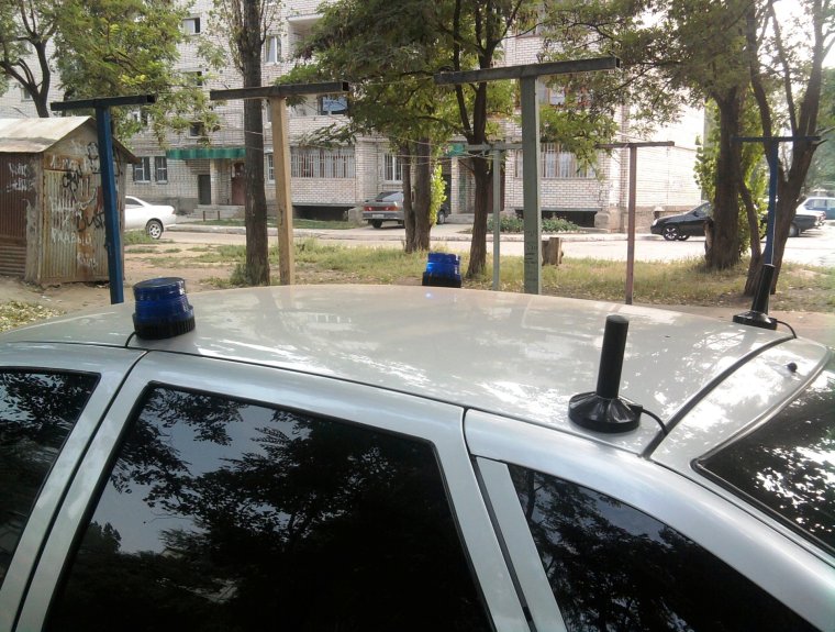 Автобокс на природе