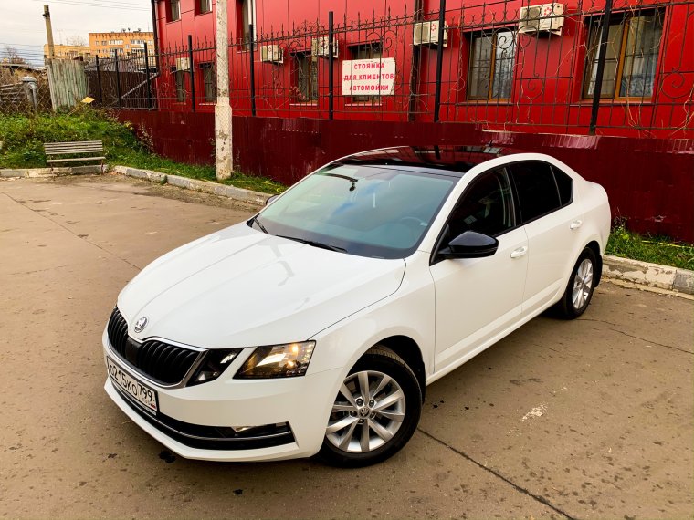 Школа Октавия а5 черная крыша