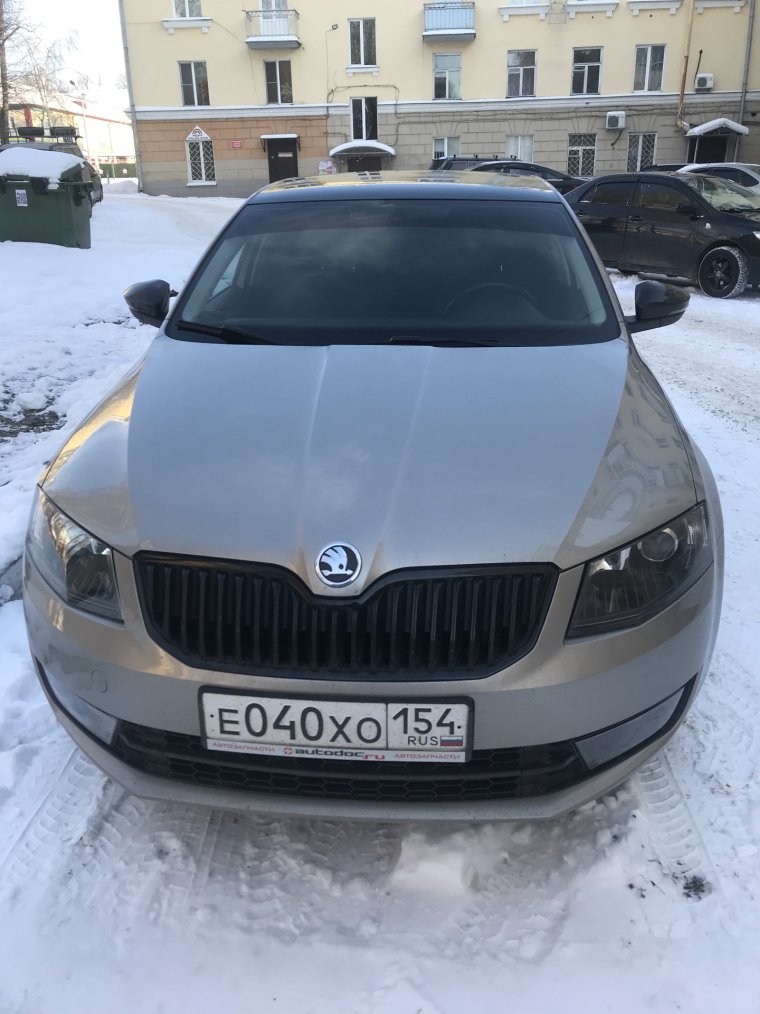 Октавия а5 с черной крышей