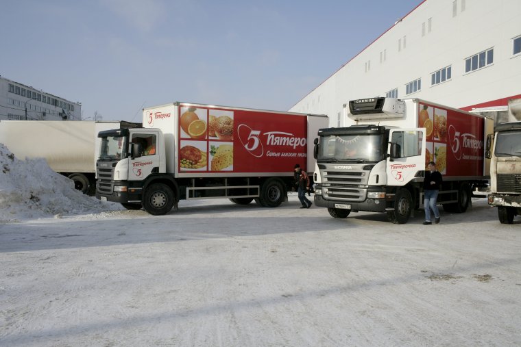X5 Retail Group Грузовики